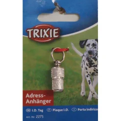 Trixie Adreshanger - Kattenadresdrager - Chroom