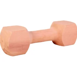 Trixie Apporteerblok Hout Vierkant - Hondenspeelgoed