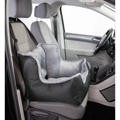 Trixie Auto Hondenstoel - Hondenautoaccessoire - 50x40x50 cm Zwart Grijs