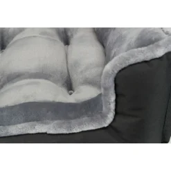 Trixie Auto Hondenstoel - Hondenautoaccessoire - 50x40x50 cm Zwart Grijs