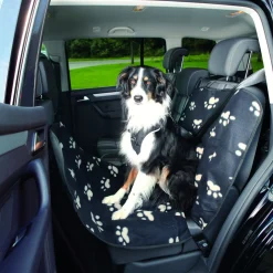 Trixie Autobeschermdeken Small - Hondenautoaccessoire - 145x65 cm Zwart Beige Ook Geschikt Voor Voorstoel