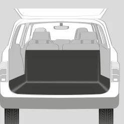 Trixie Autodeken Kofferbak - Hondenautoaccessoire - 150x120 cm Zwart