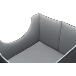 Trixie Autostoel - Hondenautoaccessoire - 45x28x40 cm Zwart Grijs