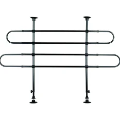 Trixie Autrorek Gebogen - Hondenautoaccessoire - 140 cm Zwart