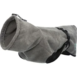 Trixie Badjas Voor Honden Badstof Grijs - Hondenkleding