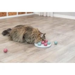 Trixie Cat Activity Solitaire - Kattenspeelgoed - 20 cm Wit Blauw