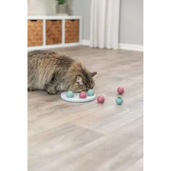 Trixie Cat Activity Solitaire - Kattenspeelgoed - 20 cm Wit Blauw