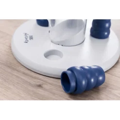 Trixie Dog Activity Gambling Tower Strategiespel - Hondenspeelgoed - Ø25 cm Dark Navy Wit Lichtblauw Level 2