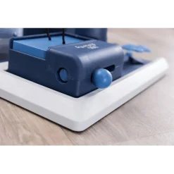 Trixie Dog Activity Poker Box 2 Strategiespel - Hondenspeelgoed - 31x31 cm Dark Navy Wit Lichtblauw Level 3