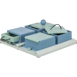 Trixie Dog Activity Poker Box 1 Strategiespel - Hondenspeelgoed - 31x31 cm Dark Navy Wit Level 2