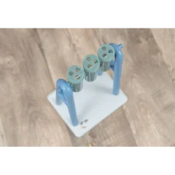 Trixie Dog Activity Turn Around Denkspel - Hondenspeelgoed - 22x18x33 cm Dark Navy Wit Lichtblauw Level 2