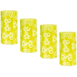 Trixie Dog Pick Up Poepzakjes Citroengeur - Hondenpoepzakjes - Geel 4X20 Zakjes