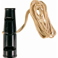 Trixie Dubbeltoonfluitje Buffelhoorn - Hondenopvoeding - 6 cm