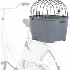 Trixie Fietsmand Voor Bagagedrager - Hondenfiets-accessoires - 47x36x46 cm Grijs