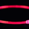 Trixie Flash Light Ring - Hondenveiligheidslampje - 65 cm Rood L/Xl