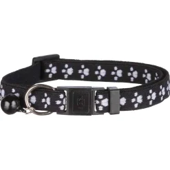 Trixie Halsbandje Elastisch Pootmotief - Kattenhalsband - Assorti