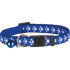 Trixie Halsbandje Elastisch Pootmotief - Kattenhalsband - Assorti