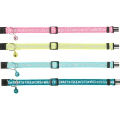Trixie Halsbandje Reflecterend Katten-/Pootmotief - Kattenhalsband - Assorti