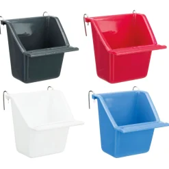 Trixie Hangbakje Met Ijzeren Houder - Vogelspeelgoed - 8x7 cm 130 ml