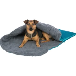 Trixie Honden Slaapzak - Hondenbed - 70x95 cm Petrol Grijs