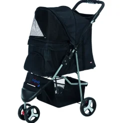 Trixie Hondenbuggy - Hondentrolley - 100x47x80 cm Zwart
