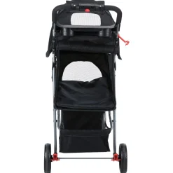 Trixie Hondenbuggy - Hondentrolley - 100x47x80 cm Zwart