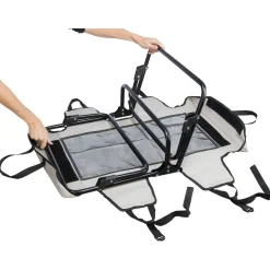 Trixie Hondenstretcher Grijs&Zwart - Hondenbed