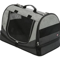 Trixie Hondentas Holly - Hondendraagtas - 30x30x50 cm Zwart Grijs