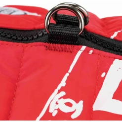 Trixie Jas Saint-Malo Met Tuig Rood - Hondenkleding