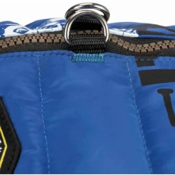 Trixie Jas Saint-Malo Met Tuig Blauw - Hondenkleding