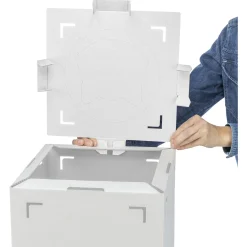 Trixie Kattenmeubel Casa Cara - Krabpalen - 93x30.5x72 cm Wit