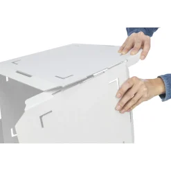 Trixie Kattenmeubel Casa Cara - Krabpalen - 93x30.5x72 cm Wit