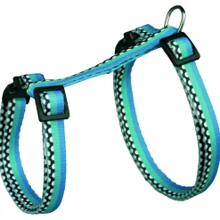 Trixie Kattentuig Met Riem - Kattenharnas - Multi-Color 27-45x1x120 Cm