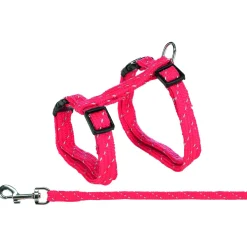 Trixie Kittentuig Met Riem Reflecterend - Kattenharnas - 27-45 Cm