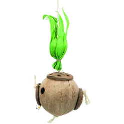 Trixie Kokosnoot Aan Sisaltouw - Vogelspeelgoed - 35 cm