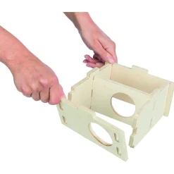 Trixie Meerkamerhuis. 2 Kamers - Kooi Accessoire - 20x20x10 cm