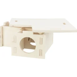 Trixie Meerkamerhuis. 3 Kamers - Kooi Accessoire - 30x30x12 cm