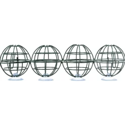 Trixie Mezenbollenhouder Voor Aan Het Raam - Voersilo - Ø7x29 cm Donkergroen À 4