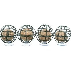 Trixie Mezenbollenhouder Voor Aan Het Raam - Voersilo - Ø7x29 cm Donkergroen À 4