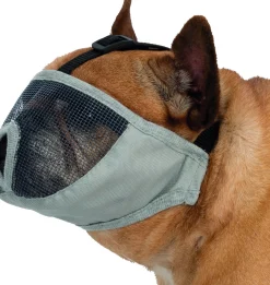 Trixie Muilkorf Voor Rassen Met Platte Neus Grijs - Hondenopvoeding