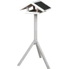 Trixie Natura Voederhuis Op Standaard - Voederhuis - 46x22x115 cm Grijs Wit