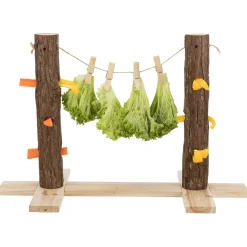 Trixie Natural Living Voerboom Duo - Ruif - 53x34x25 cm