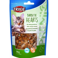 Trixie Premio Barbecue Hearts - Kattensnack - 50 g