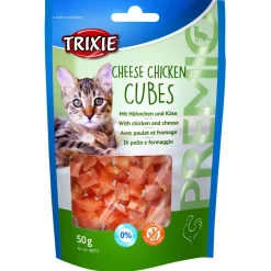 Trixie Premio Blokjes - Kattensnack - Kaas Kip 50 g