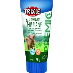 Trixie Premio Leverpaté Met Hennep - Hondensnacks - Leverworst 75 g