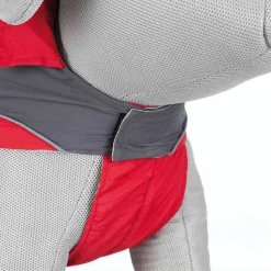Trixie Regenjas Lorient Rood&Grijs - Hondenkleding