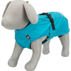 Trixie Regenjas Vimy Turquoise - Hondenkleding