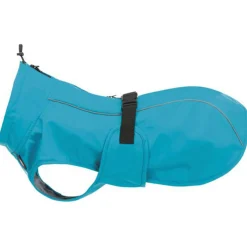 Trixie Regenjas Vimy Turquoise - Hondenkleding