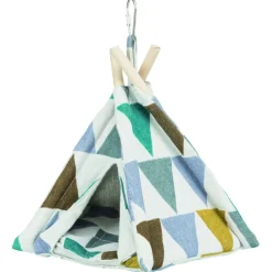 Trixie Relax-Wigwam Voor Vogels - Vogelspeelgoed - 19x20x17 cm
