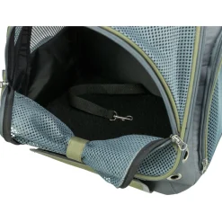 Trixie Rugtas Lyla - Hondendraagtas - 34x22x42 cm Grijs Blauw